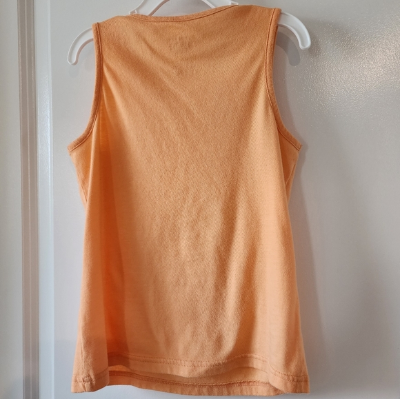 Sz6 Jumping Beans‎ Essential tank peachy orange Spring Summer Easter St Patricks - Picture 7 of 8